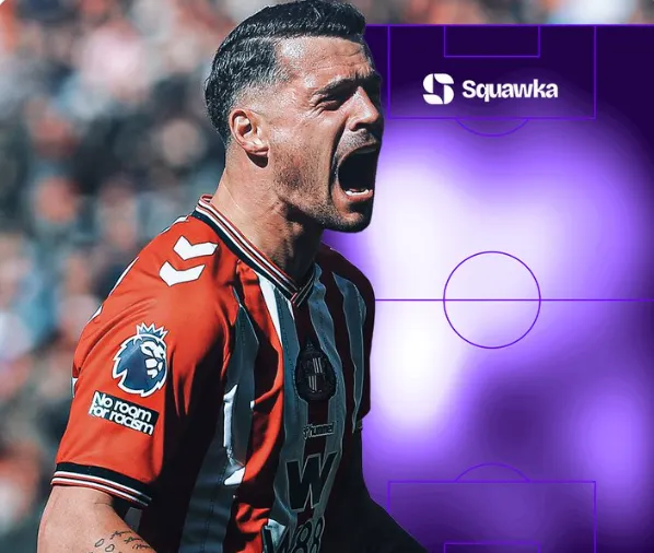 开云平台-扎卡对阵热刺一役夺回球权数，抢断数等4项数据冠绝全场球员